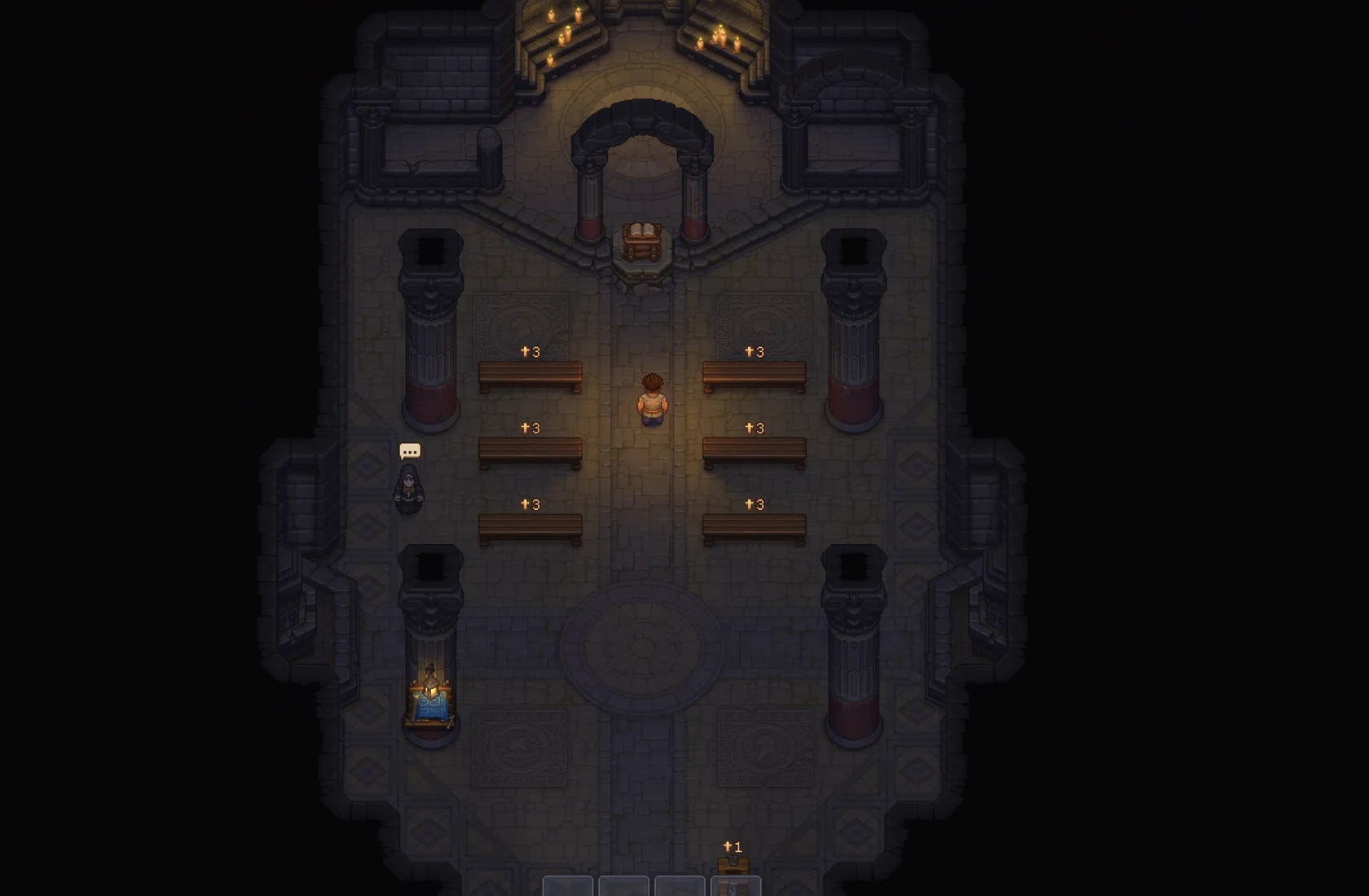 Die Kirche räumen und wiederherstellen – Spielaufnahme 2
