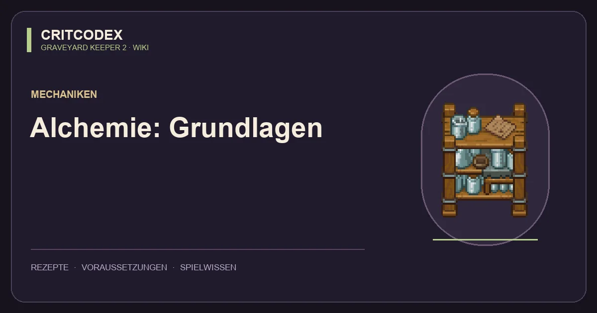 Alchemie: Grundlagen