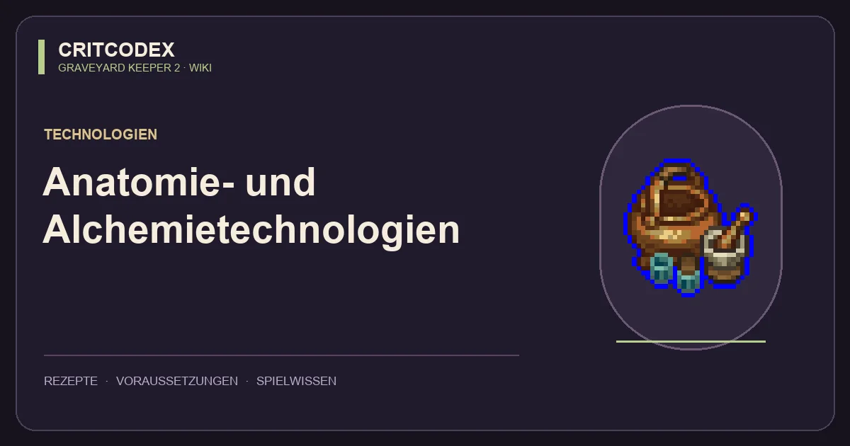 Anatomie- und Alchemietechnologien