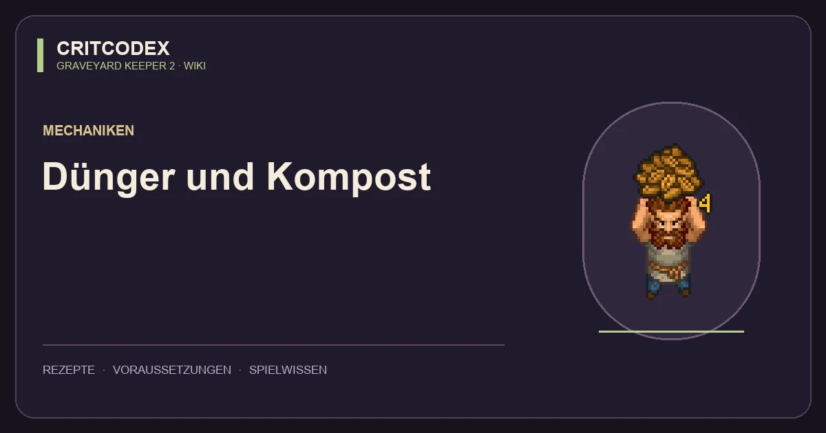 Dünger und Kompost