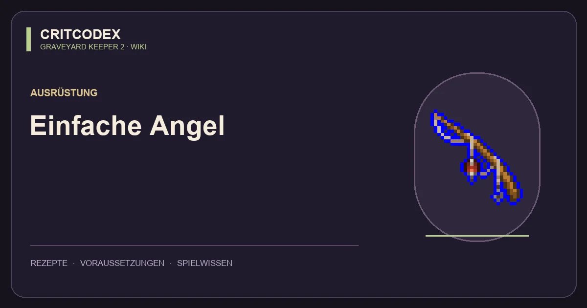 Einfache Angel