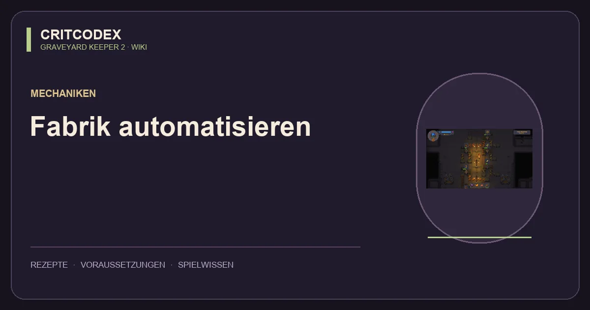 Fabrik automatisieren