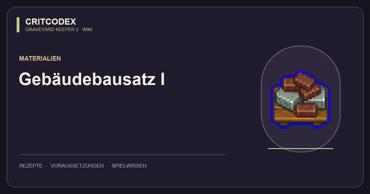 Gebäudebausatz I