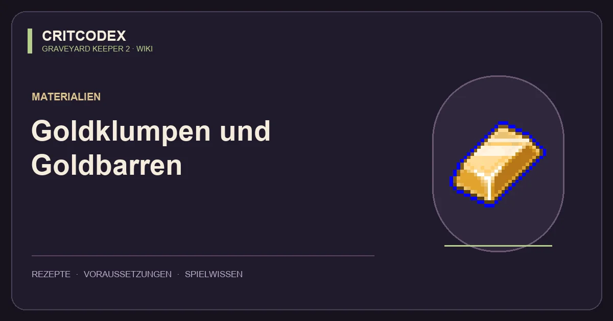 Goldklumpen und Goldbarren