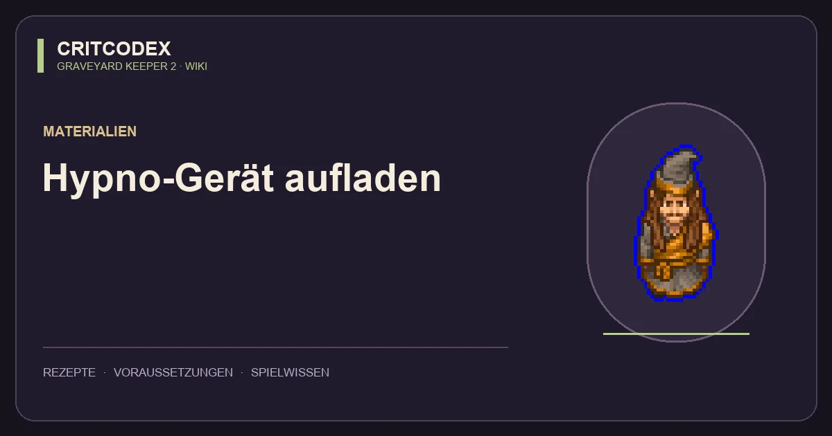 Hypno-Gerät aufladen