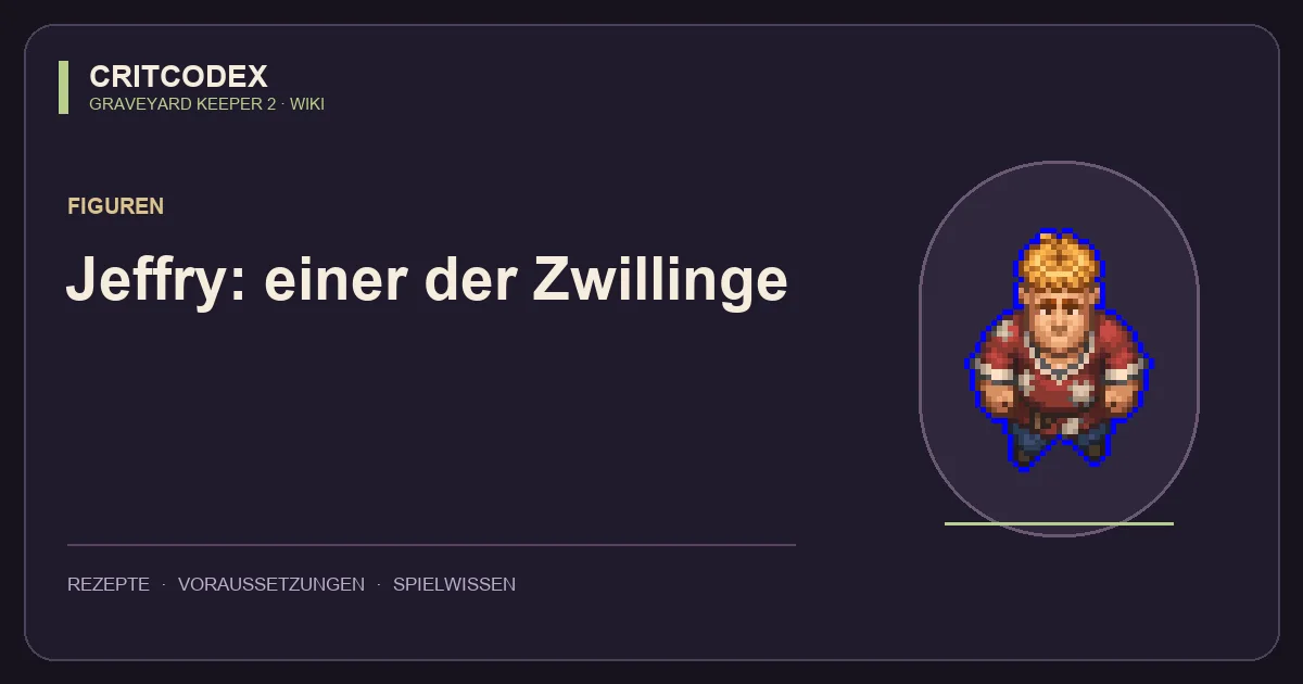 Jeffry: einer der Zwillinge
