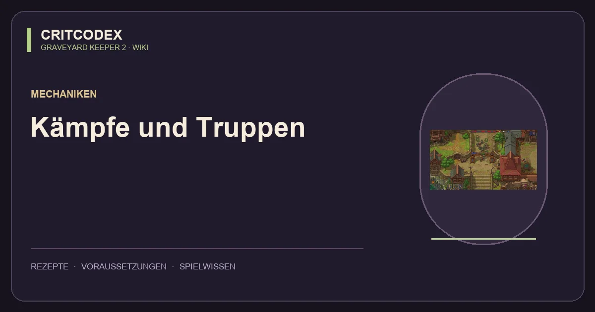 Kämpfe und Truppen