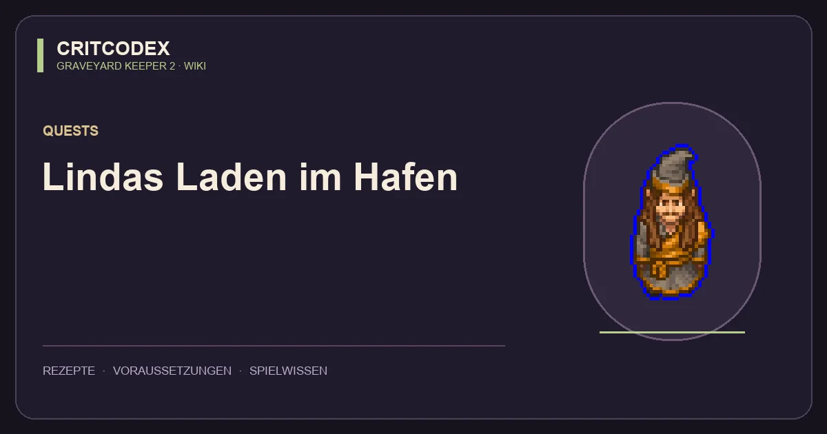 Lindas Laden im Hafen