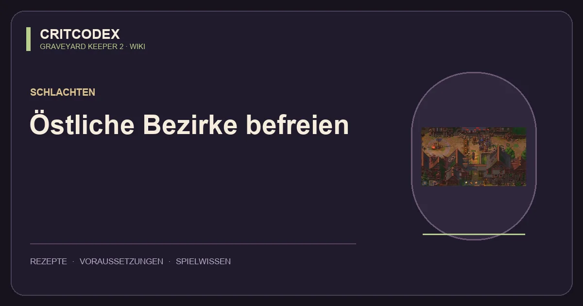 Östliche Bezirke befreien