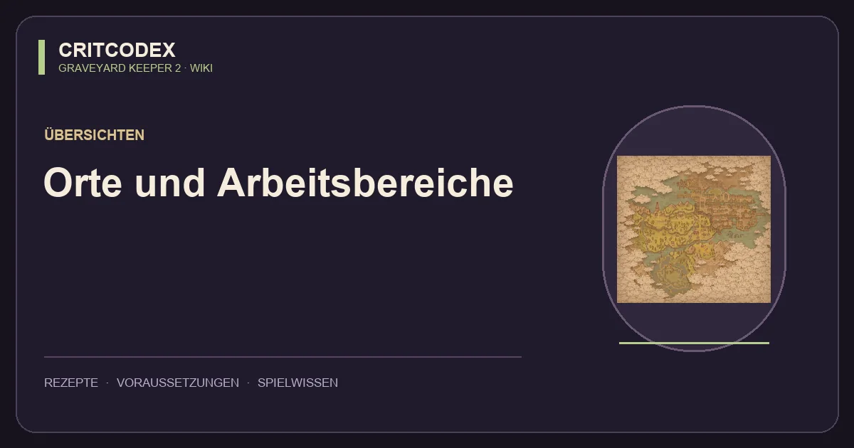 Orte und Arbeitsbereiche