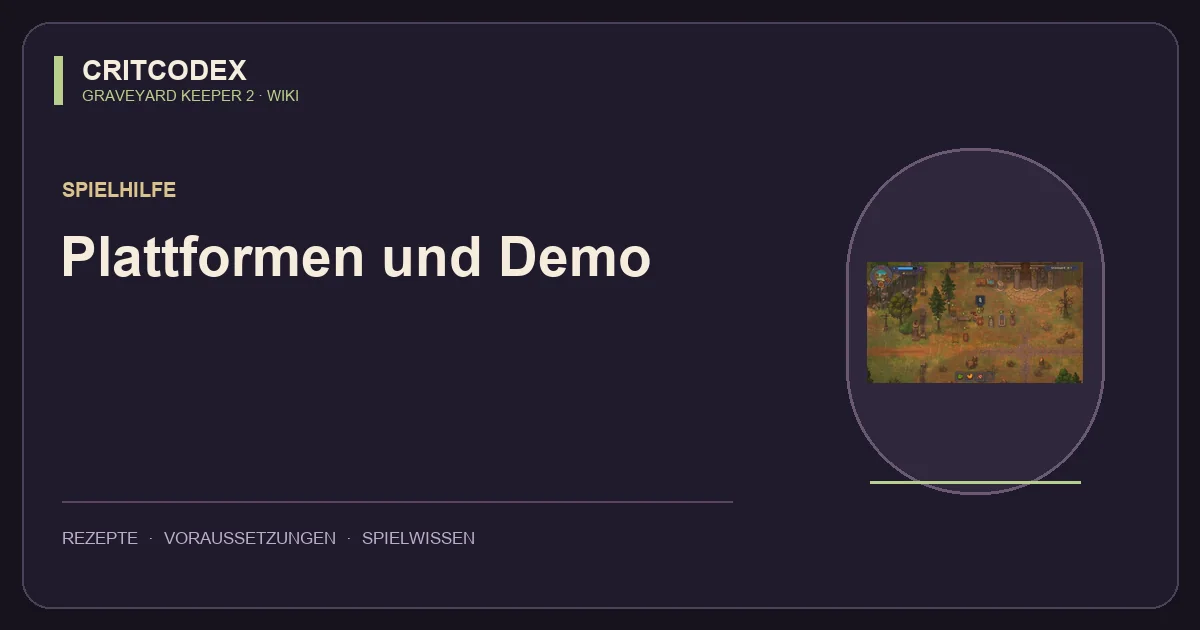 Plattformen und Demo