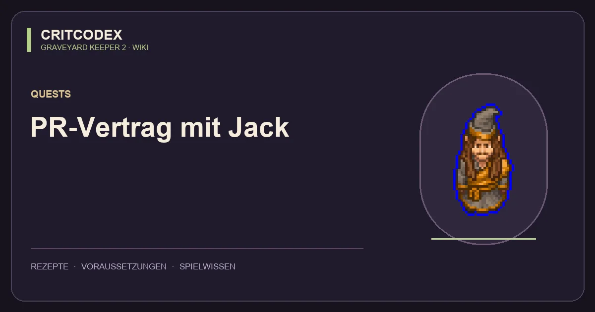 PR-Vertrag mit Jack