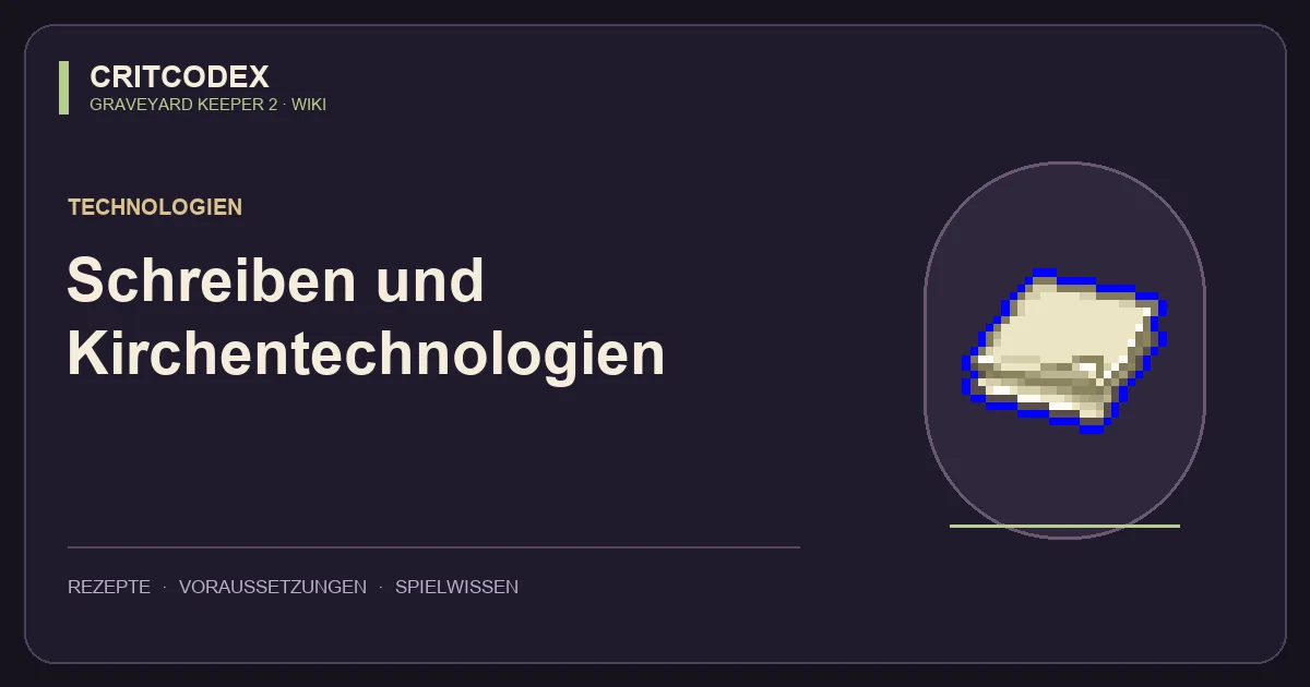 Schreiben und Kirchentechnologien