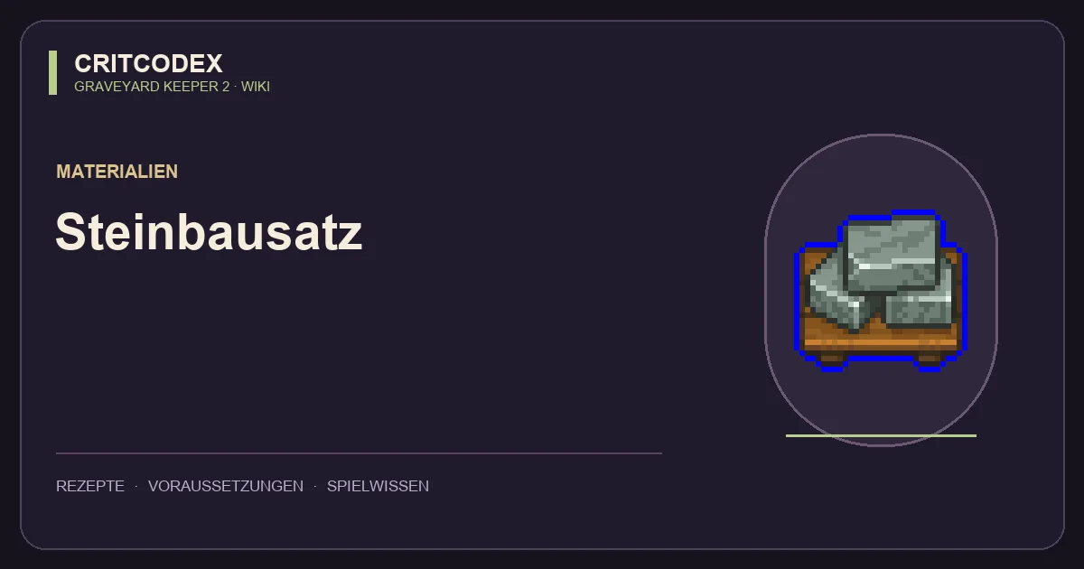 Steinbausatz