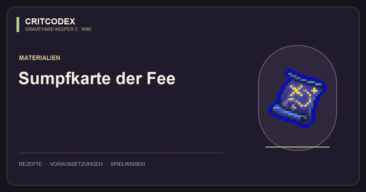 Sumpfkarte der Fee