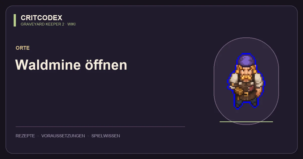 Waldmine öffnen