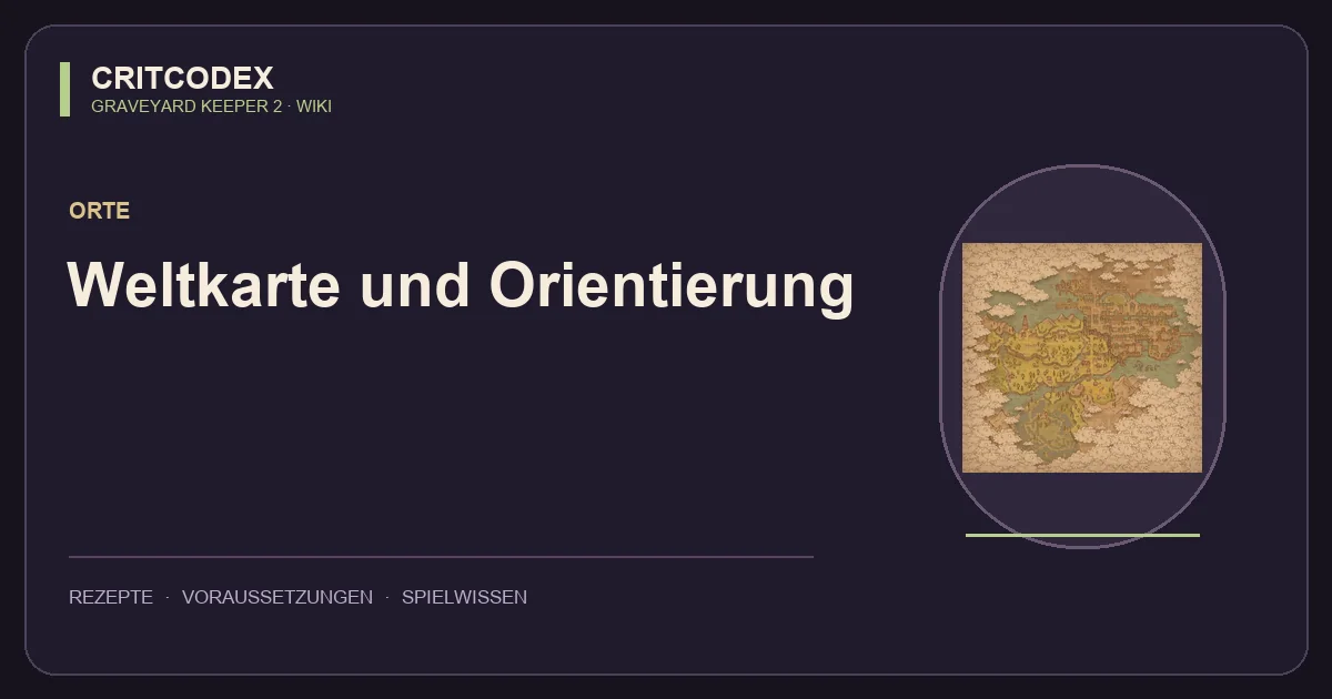 Weltkarte und Orientierung