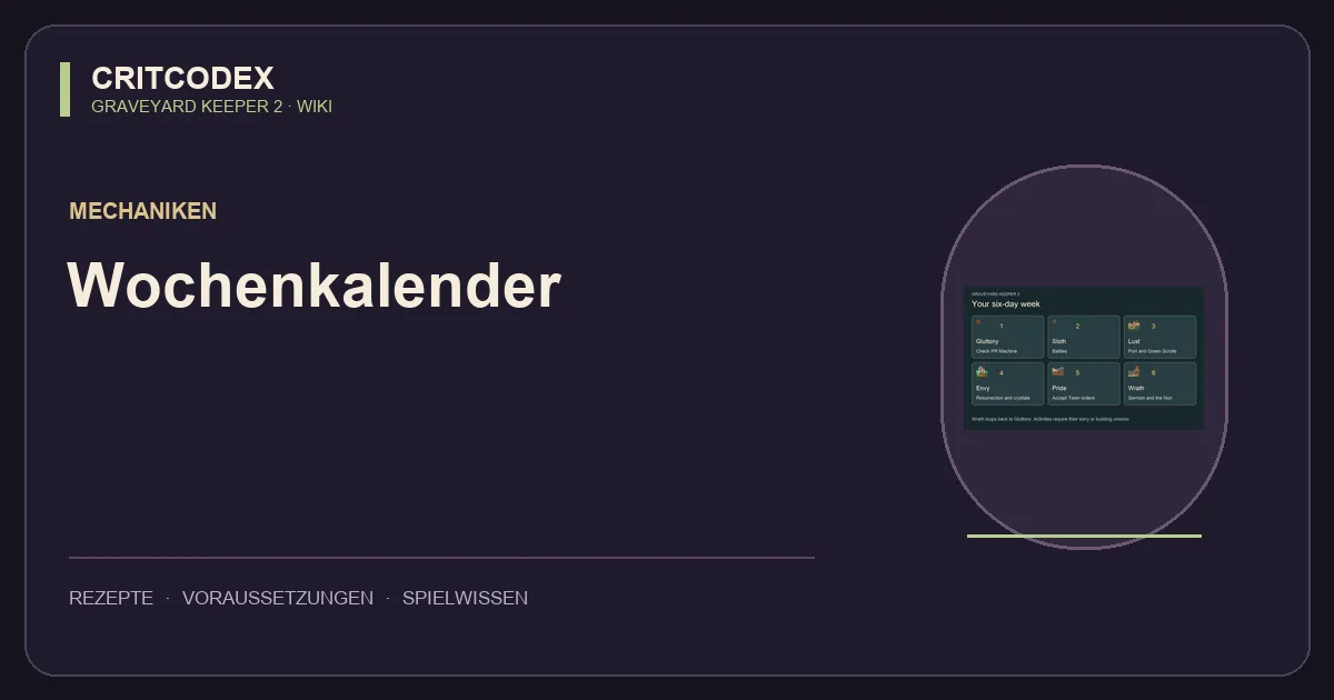 Wochenkalender