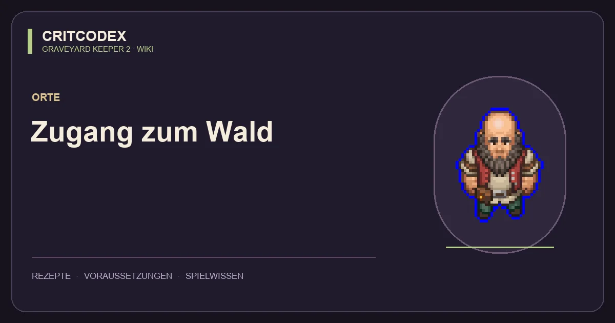 Zugang zum Wald