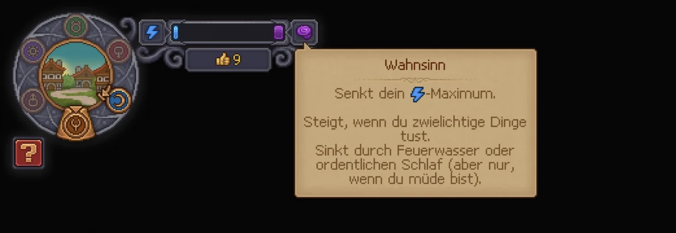 Bei blauem zzz zurückkehren und schlafen – Spielaufnahme 2