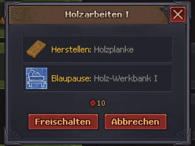 Gärtnerei, Dünger und Verarbeitung freischalten – Spielaufnahme 2